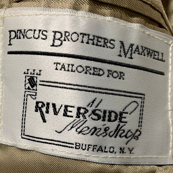 PINCUS BROTHER MAXWELL TAILORED FOR RIVERSIDE MEN'S SHOP 100% CAMELHAIR BLAZERS - Picture 14 of 14